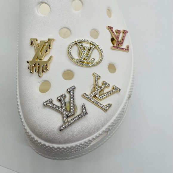 5 PCS LV CHARMS FOR CROCS - Picture 1 of 4